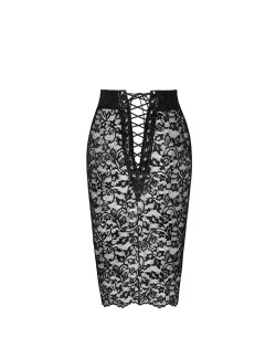 Jupe lacée Ambivalence F302 dentelle