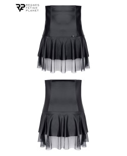 Jupe noire taille haute - Regnes