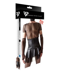 Jupe noire taille haute - Regnes