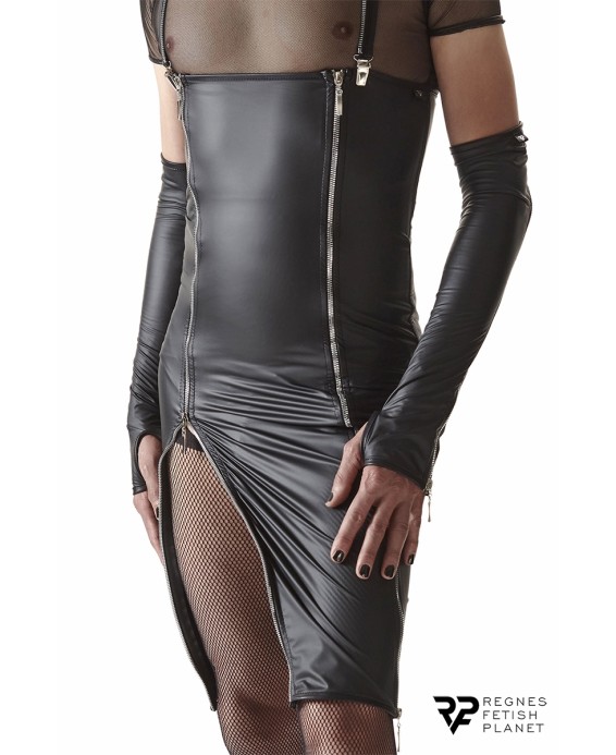 Robe zippée à bretelles amovibles - Regnes