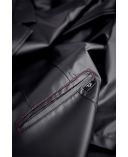 Veste longue sans manche wetlook Marco - Regnes