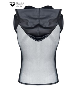 T-shirt à capuche en mesh - Regnes