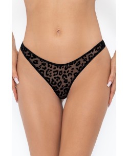 String en tulle léopard P011