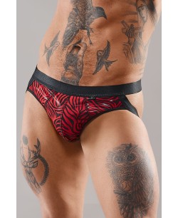 Jockstrap en tulle zébré - Regnes