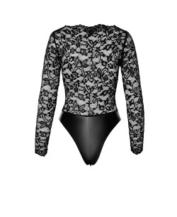Body Psyché F296 wetlook et dentelle